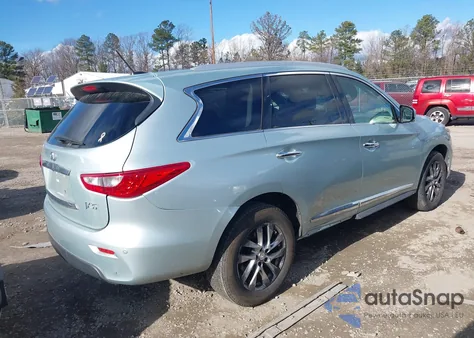 2013 Infiniti Jx35 z USA, uszkodzony, nr VIN 5N1AL0MM8DC336455